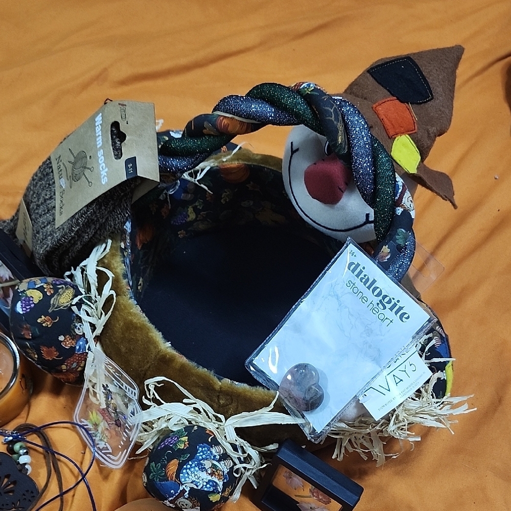 Handcrafted Harvest Heart and Soul Basket - Picture 8 of 8